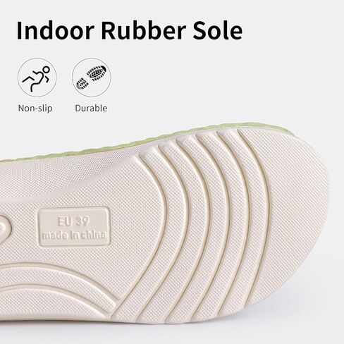 Litfun Orthopedic House Slippers for Women Adjustable Arch Support Indoor Slippers Open Toe Corduroy Bedroom Shoes in Kuwait