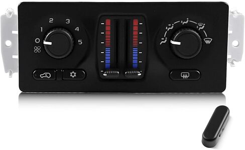 599-217 Front A/C Heater Comple Control Switch مفتاح لوحة متوافق مع 1996-2020 Chevrolet Express 1500 2500 3500 4500 Astro ، Chevy C4500 C5500 C6500،1996-2020 GMC Savari ، OE# 15073274 in Kuwait