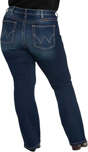Wrangler Women Q-Baby Mid Rise Boot Cut Ultimate Riding Jean in Saudi Arabia