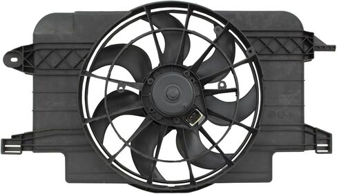 Upgraded Cooling Fan Assembly for 2004-2005 Chevrolet Impala/Monte Carlo, 2004-2008 Pontiac Grand Prix, 2005-2009 Buick Lacrosse/Allure | Replacement Engine Radiator for 89019107 | GM3115180 | 620-638 in Kuwait