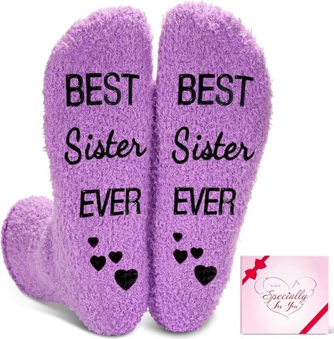 Sunia Funny Socks Gifts for Women - Mother in Law ، الابنة في القانون هدايا عيد الأم ، أفضل هدايا عيد الميلاد الشقيقة in Kuwait