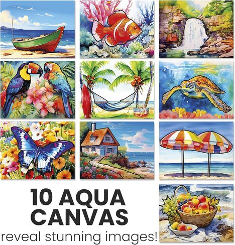 Quokka 10pack Painting Dementia أنشطة الكبار السن - Songbird Serenity - منتجات الزهايمر لكبار السن - أنشطة للأشخاص الذين يعانون من الخرف - الحرف من أجل كبار السن in Kuwait
