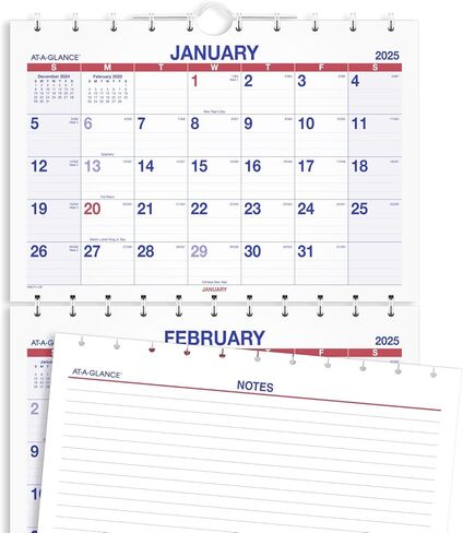 AT-A-GLANCE 2026 Wall Calendar, 12" x 26.5", Large, Three-Month, Move-A-Page (PMLF112826) in Saudi Arabia