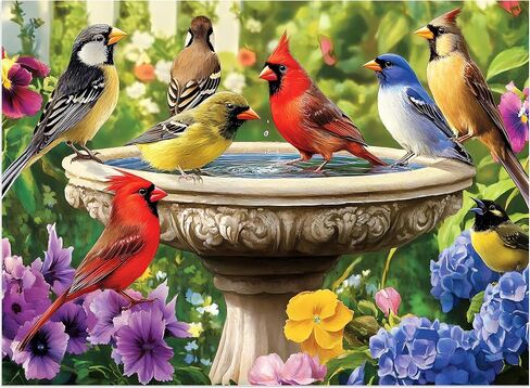 500 Piece Puzzles for Adults, Flower Jigsaw Puzzle 500 Piece for Adults Kids Seniors, Recycled Cardboard Large Piece Puzzle 500, Family Puzzles Great Gift for Mom Dad Family Friends 20.5 x 15 in in Kuwait