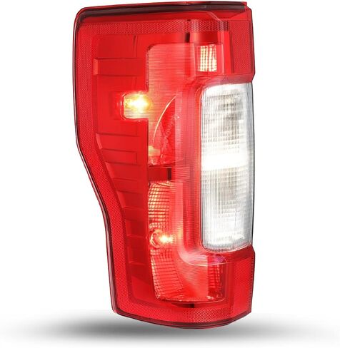 jsboyat halogen tail assembly placbly w/Blind Spot for 2017 to 2019 Ford F250 F350 Super Duty OE Lear Brake Tail Lamp (جانب السائق الأيسر) in Kuwait