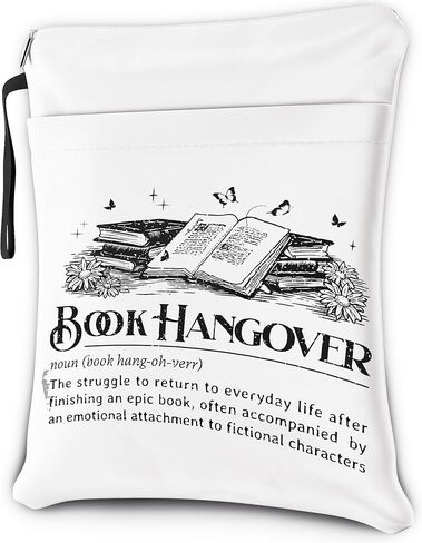 Gothic Book Sleeve with Zipper, Skull Dark Academy Book Club, Book Lover Gift for Teen Women Girl Boy in Kuwait