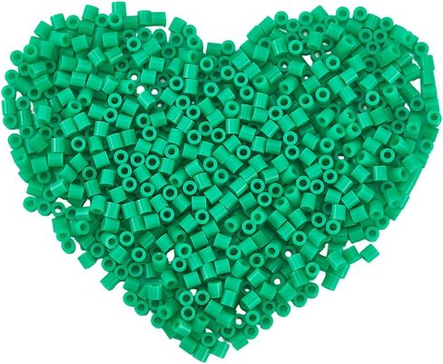 1 Box 2000 Pieces Fuse Beads Bulk 5mm Melting Beads Craft Black and White Plastic Tube Melty Compatible Bead Hama Bead Refills for DIY Crafts Handmade Decoration Holiday Creative Gifts in Saudi Arabia