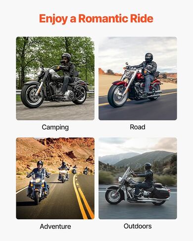 VEVOR Motorcycle Backrest Sissy Bar, Compatible With Harley-Davidson Dana Street Glide Road Glide Road King, 29 inch Height Detachable Passenger Backrest, For Motorcycles, Black in Saudi Arabia