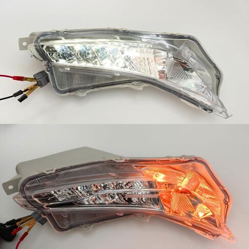 أضواء الضباب متوافقة مع مجموعة مصابيح المصد الأمامية 2009-2012 مع H11 12V 55W Halogens Plits Elzels Tharness Switch Kit 1 زوج من مصابيح الضباب in Kuwait