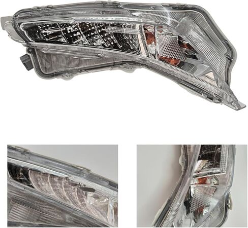 أضواء الضباب متوافقة مع مجموعة مصابيح المصد الأمامية 2009-2012 مع H11 12V 55W Halogens Plits Elzels Tharness Switch Kit 1 زوج من مصابيح الضباب in Kuwait