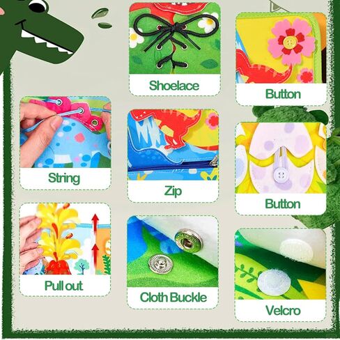 Busy Board Montessori Toys for Toddlers 1 2 3 4 Year, Early Childhood Education Princess Busy Book Role Play, Princess Busy Board Toys for Girl Birthday Gifts in Saudi Arabia