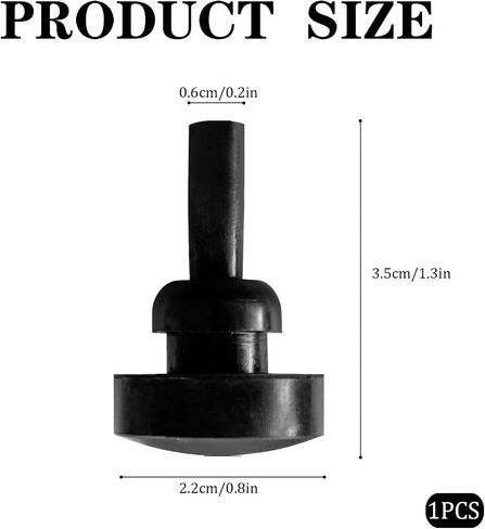 Jiffy Stand/Kickstand Rubber Bumper Pad,Silicone Anti-collision Plug for Harley Touring 2007-2024 Street Glide FLHX,Kickstand Pad Replace for HD# 50245-07,Shock-absorbing Silicone Motorcycle Accessory in Saudi Arabia