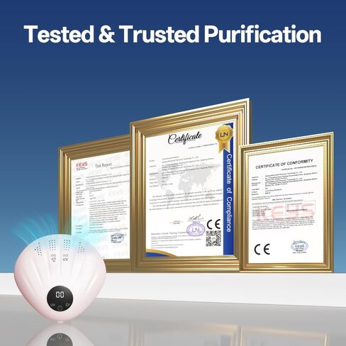 آلة التخلص من الرائحة للمنزل ، مزيل العرق للحيوانات الأليفة لصندوق القمامة ، كفاءة التخلص من الرائحة بنسبة 99 ٪ ، تنقية الهواء المحمولة والقابلة لإعادة الشحن للمنزل (اضغط على 3s إلى الطاقة) in Kuwait