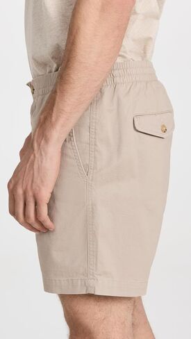 Polo Ralph Lauren Men's Stretch Twill Prepster Flat Front 5" Shorts in Saudi Arabia