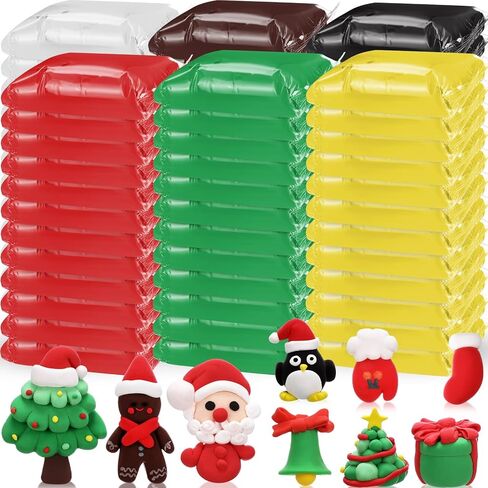 72 Pcs 2.38 lbs Air Dry Clay Bulk Modeling Magic Ultra Lightweight Foam Modeling Clay for Kids Adults DIY Gifts Party Arts Crafts and School Project Supplies(Fresh Color) in Kuwait