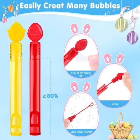 4th of July Party Favors Mini Bubble Wands 30PCS Fourth of July Toys for Kids Red White and Blue Bubbles Independence Day Decorations Patriotic Accessories Classroom Prizes Outdoor Gifts Girls Boys in Kuwait