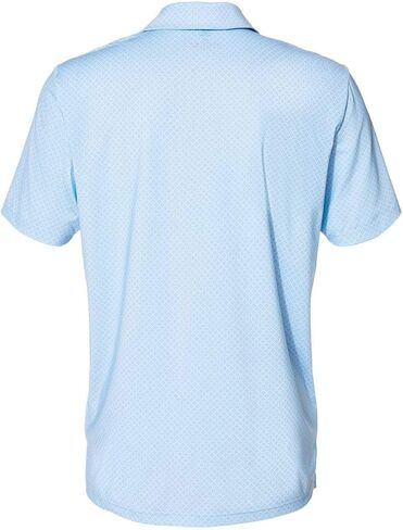 Adidas - Diamond Dot Print Sport Shirt - A498 - XL - Gray Three/Team Royal/Navy in Kuwait