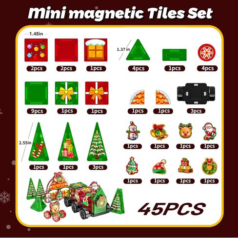 Magnetic Tiles Farm Animal Toy Set with Interactive Cow & Horse, Magnetic Building Blocks for Kids Ages 3-5 4-8 5-7, Magnet Tiles Educational STEM Toy for Boys & Girls in Saudi Arabia
