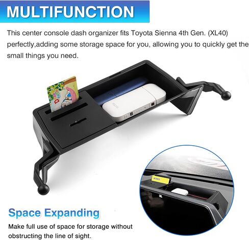 Autorder Silicone Center Console Organizer for 2019-2025 Toyota RAV4 Accessories Seat Gap Storage Box Soft Gear Shift Panel Trim Cover in Saudi Arabia