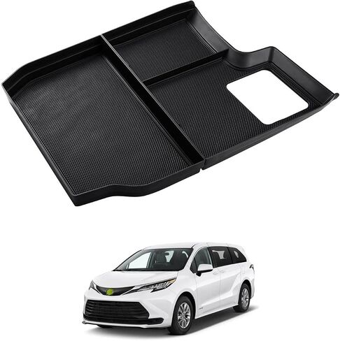 Autorder Silicone Center Console Organizer for 2019-2025 Toyota RAV4 Accessories Seat Gap Storage Box Soft Gear Shift Panel Trim Cover in Saudi Arabia