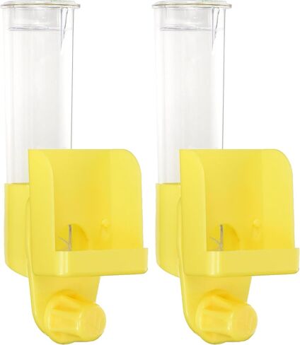 JW Pet Company Clean Seed Silo Bird Feeder Bird Accessory, Regular (Colors Vary) (Pack of 2) in Saudi Arabia