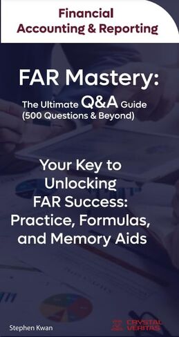 CPA Cheat Sheet for Financial Accounting and Reporting (FAR) Exam. Cheat Sheet/Study aid for Accountancy Students. in Kuwait