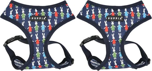 Puppia Mollie Harness A - Navy - M in Kuwait