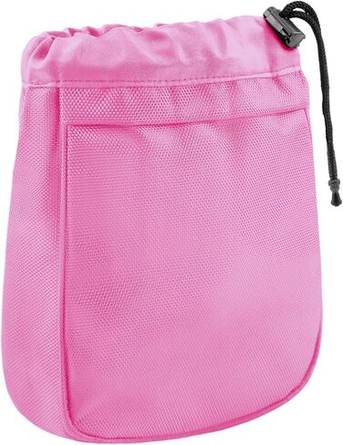 Golf Valuables Pouch Golf Pouch Bag with Drawstrings Golf Tee Bag Pouch Nylon Waterproof Golf Tee Pouch Golf Ball Bag Portable Golfball Player Portable Golf Bag Accessories for Men Women(Black) in Kuwait