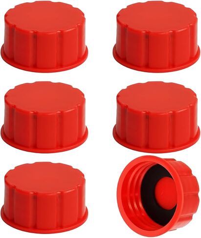 4PCS Gallon Gas Can Caps, 5 Gallon Coarse Thread Gas Lid for Gasoline, Plastic and Metal Gas Tank Lid, Portable Diesel Fuel Can Cover, Universal Automotive Gas Spout Cap Replacement in Saudi Arabia