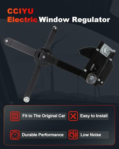 cciyu Power Window Regulator With Motor Replacement for 1997-2004 for Chevrolet for Corvette Front Left Driver Side in Kuwait