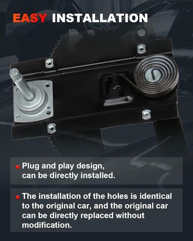 cciyu Power Window Regulator With Motor Replacement for 1997-2004 for Chevrolet for Corvette Front Left Driver Side in Kuwait