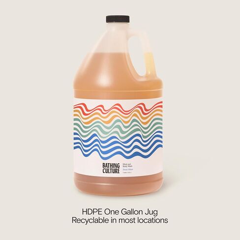 Bathing Culture - Organic Mind + Body Wash | Natural, Biodegradable, Sustainable, Vegan Personal Care (PCR Plastic Bottle, 8 fl oz | 237 ml) in Saudi Arabia