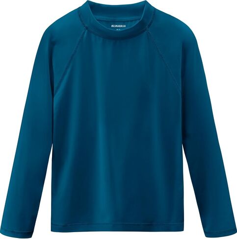 فتيات السباحة قميص طويل الأكمام حارس جلدي السباحة UV Rashguard للأطفال طفل صغير in Kuwait
