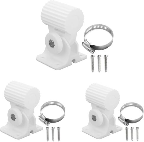 Wall Mount Bracket Kit for Ubiquiti Nanostation Ns-5ac Lo0o5ac Nsm5 Locom5 Nsm2 Locom2 Ltu Lite White in Saudi Arabia