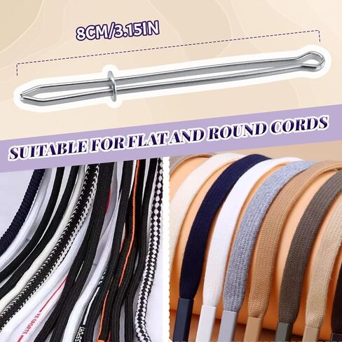 Walwal 1 Pack 51 inch prapstrings الحبل الربابي القطني ، مناسب لسروال أسواق للعرطات (حبل برتقالي أسود ، رأس أسطواني بلاستيكي) in Kuwait