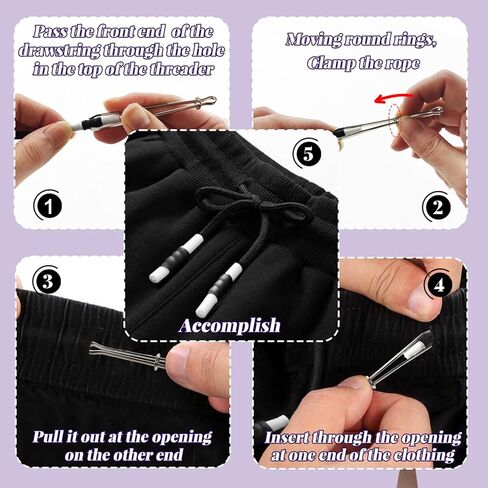 Walwal 1 Pack 51 inch prapstrings الحبل الربابي القطني ، مناسب لسروال أسواق للعرطات (حبل برتقالي أسود ، رأس أسطواني بلاستيكي) in Kuwait