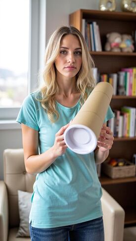 12-Pack Mailing Tubes with Caps, 2x15-Inch Kraft Paper Poster Tubes are essential for safely shipping documents, posters, artwork, and other delicate items. in Kuwait