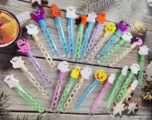 24 Pcs Mini Bubble Soccer Wands Birthday Party Supply Favors, Summer School Classroom Students Carnival Prizes in Kuwait