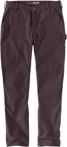 Carhartt Women's The Essential Canvas Pant ، Dark Sepia ، 26 in Saudi Arabia