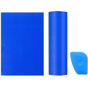 Patikil 15.3x10.4 بوصة ورق نقش بالليزر ، 2 PCS ليزر نقش ورقة العلامات مع مكشطة زرقاء لعلامة ليزر الألياف على الزجاج السيراميك المعدني ، رمادي in Kuwait