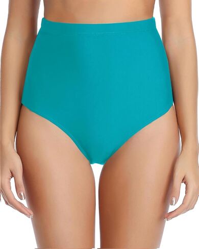Tempt Me Women Retro High Waisted Bikini Bottoms Tummy Control Swimsuit Bottoms in Kuwait