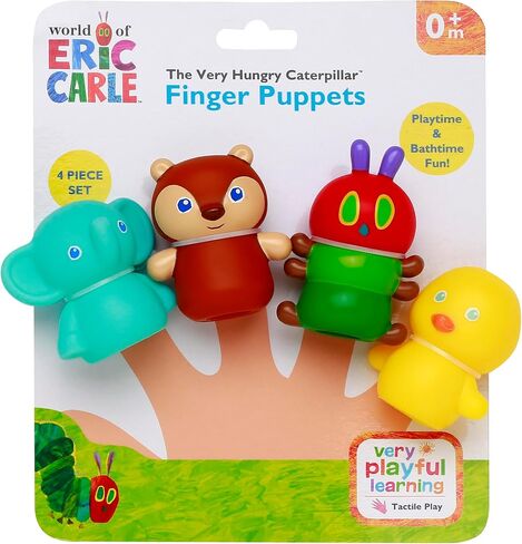 5 Piece Christmas Finger Puppets for Toddlers and Kids, Rudolph The Red-Nosed Reindeer, Santa, Clarice, Hermey, and The Abominable Snowman, Bath Toy, Red in Kuwait
