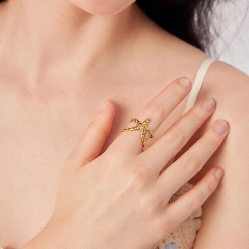 Chunky Gold Sun Rings for Women Vintage Sunflower Rings Stackable Adjustable Open Ring Jewelry in Kuwait
