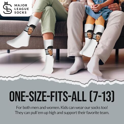 Major League Socks - NHL Los Angeles Kings - Various Players - Hockey Fan Holiday Gift Unisex Apparel (Size 7-13) in Kuwait