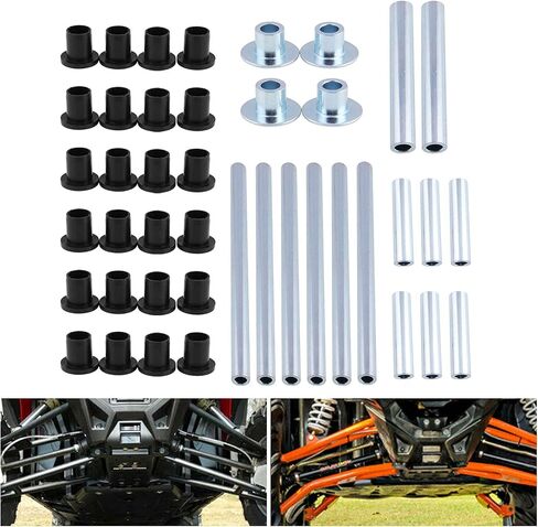 RYANSTAR RACING Front or Rear Lower A-Arm Shaft Bushings Compatible with Polaris Ranger 400, 500, 700, 800, 900 – Durable Replacement Kit for Smooth Suspension Performance in Saudi Arabia