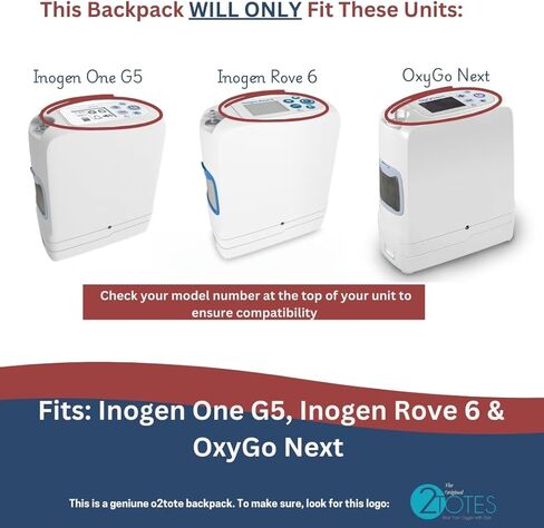 O2Totes USA حقيبة ظهر خفيفة الوزن من inogen و inogen rove rove 6 حقيبة ظهر خفيفة الوزن مع الأشرطة القابلة للتعديل ، القاع السوستة ، موصى بها من قبل inogen ، طباعة الفهد in Kuwait