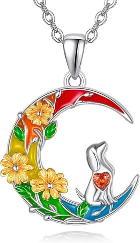 AENEAS Rainbow Bridge Cat Memorial Gifts Necklace Sterling Silver Jewelry Pet Memorial Gifts for Loss of Cat Angel Wings Bereavement Gifts Sympathy in Saudi Arabia