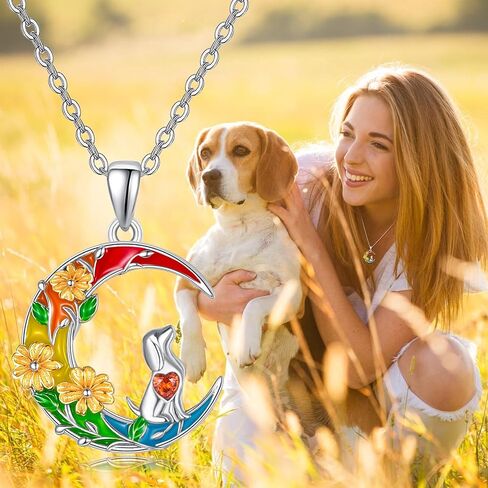 AENEAS Rainbow Bridge Cat Memorial Gifts Necklace Sterling Silver Jewelry Pet Memorial Gifts for Loss of Cat Angel Wings Bereavement Gifts Sympathy in Saudi Arabia
