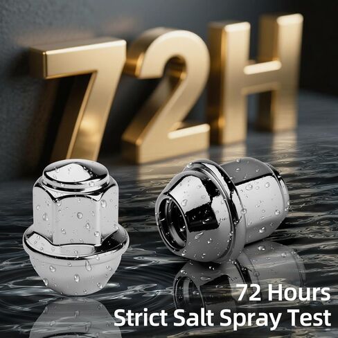 M14x1.5 مصور العروة المصممة لذاكرة RAM 1500/Grand Cherokee/Jeep Wrangler/Dodge Charger/Chevy Camaro/Impala/Corvette ، Wheel Lug Nuts ، M14x1.5 Chrome Truck Nuts ، 611-330 611-331 7/8 "HEX 20PCS in Kuwait
