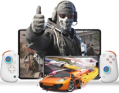 وحدة تحكم لاسلكية لأجهزة iPad مقاس 12.9 بوصة، والكمبيوتر اللوحي، وiOS/Android/PC/Switch/PS4، و7 ألوان RGB، ولعبة Mobile Cloud، والبث على وحدة تحكم Xbox، وiPhone 13+، والتشغيل المباشر، وعصا التحكم بتأثيرات Hall مع مشغل خطي in Kuwait